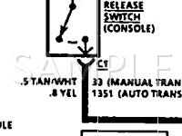 1993 Chevrolet Corvette ZR-1 5.7 V8 GAS Wiring Diagram