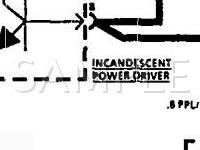 1993 Chevrolet Corvette  5.7 V8 GAS Wiring Diagram