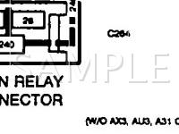 1993 GMC G35/G3500 VAN  6.2 V8 DIESEL Wiring Diagram