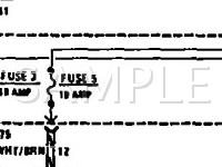 1993 Pontiac Lemans SE 1.6 L4 GAS Wiring Diagram