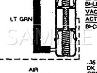1993 Cadillac Deville  4.9 V8 GAS Wiring Diagram