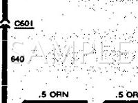 1993 Oldsmobile Delta 88 Royale LS 3.8 V6 GAS Wiring Diagram