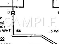 1993 Cadillac Deville Touring 4.9 V8 GAS Wiring Diagram