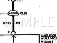 1993 Oldsmobile Silhouette  3.1 V6 GAS Wiring Diagram