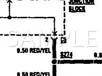 1993 GEO Metro LSI 1.0 L3 GAS Wiring Diagram