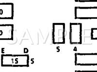 1993 Chevrolet Lumina  3.1 V6 FLEX Wiring Diagram
