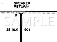1993 Cadillac Eldorado Sport 4.6 V8 GAS Wiring Diagram