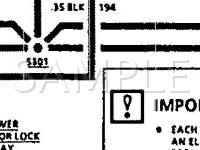 1993 Cadillac Fleetwood  5.7 V8 GAS Wiring Diagram