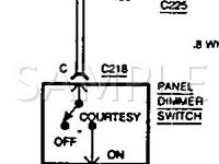 1994 Chevrolet Astro  4.3 V6 GAS Wiring Diagram
