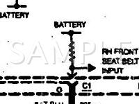 1994 Chevrolet Corsica  3.1 V6 GAS Wiring Diagram
