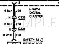 1994 Chevrolet S10 Blazer  4.3 V6 GAS Wiring Diagram