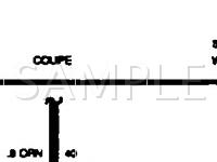 1994 Chevrolet Cavalier VL 2.2 L4 GAS Wiring Diagram
