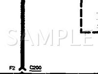 1994 Chevrolet Cavalier RS 3.1 V6 GAS Wiring Diagram