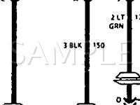 1994 Oldsmobile Cutlass Ciera SL 3.1 V6 GAS Wiring Diagram