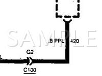 1994 GMC P35/P3500 VAN  5.7 V8 GAS Wiring Diagram