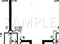 1994 Chevrolet G30 VAN Sportvan 6.5 V8 DIESEL Wiring Diagram