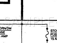 1994 Chevrolet P30 VAN  5.7 V8 GAS Wiring Diagram