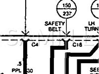 1994 GMC G15/G1500 VAN  5.0 V8 GAS Wiring Diagram