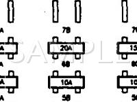 1994 Oldsmobile Delta 88 Royale 3.8 V6 GAS Wiring Diagram
