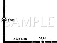 1994 Oldsmobile Silhouette  3.1 V6 GAS Wiring Diagram
