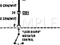 1994 GEO Metro XFI 1.0 L3 GAS Wiring Diagram