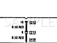 1994 GEO Metro  1.0 L3 GAS Wiring Diagram