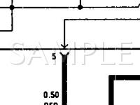 1994 GEO Prizm LSI 1.8 L4 GAS Wiring Diagram