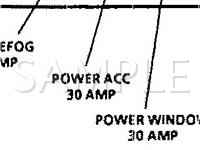 1994 Chevrolet Lumina Euro 3.4 V6 GAS Wiring Diagram