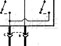 1994 Buick Regal Limited 3.8 V6 GAS Wiring Diagram