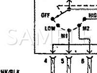 1994 GEO Tracker  1.6 L4 GAS Wiring Diagram