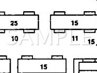 1995 Chevrolet Beretta  2.2 L4 GAS Wiring Diagram