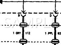 1995 Chevrolet Cavalier LS 2.2 L4 GAS Wiring Diagram