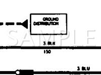 1995 Chevrolet K2500 Pickup  4.3 V6 GAS Wiring Diagram