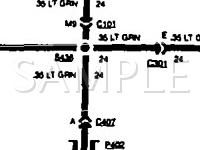 1995 Cadillac Seville SLS 4.6 V8 GAS Wiring Diagram