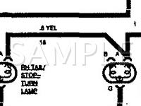 1995 Cadillac Concours  4.6 V8 GAS Wiring Diagram