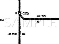1995 Cadillac Seville STS 4.6 V8 GAS Wiring Diagram