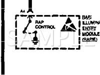 1995 Cadillac Concours  4.6 V8 GAS Wiring Diagram