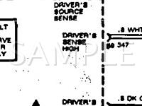 1995 Cadillac Seville STS 4.6 V8 GAS Wiring Diagram