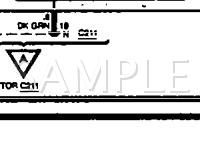 1995 GMC P35/P3500 VAN  4.3 V6 GAS Wiring Diagram