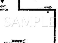 1995 GMC P35/P3500 VAN  5.7 V8 GAS Wiring Diagram