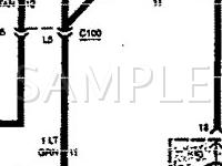 1995 GMC P35/P3500 VAN  4.3 V6 GAS Wiring Diagram