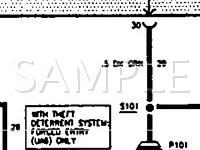 1995 Oldsmobile 98 Regency Elite 3.8 V6 GAS Wiring Diagram