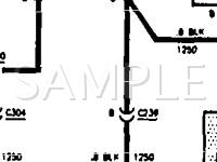 1995 Oldsmobile 98 Regency Elite 3.8 V6 GAS Wiring Diagram