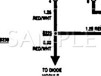 1995 GEO Metro  1.0 L3 GAS Wiring Diagram