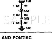 1995 Pontiac Grand Prix SE 3.1 V6 GAS Wiring Diagram