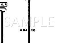 1995 Oldsmobile Cutlass Supreme SL 3.4 V6 GAS Wiring Diagram