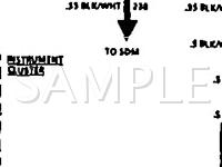1995 Cadillac Fleetwood Brougham 5.7 V8 GAS Wiring Diagram