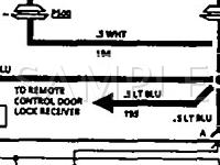 1995 Chevrolet Impala SS  5.7 V8 GAS Wiring Diagram