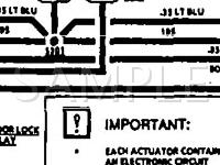1995 Cadillac Fleetwood Brougham 5.7 V8 GAS Wiring Diagram