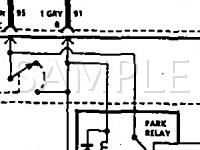 1995 Cadillac Fleetwood Brougham 5.7 V8 GAS Wiring Diagram